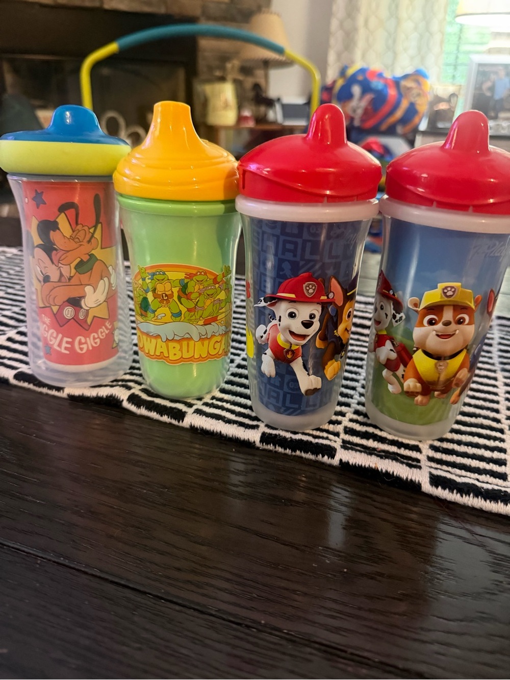 Kids Sippy Cups - Paw Patrol, MiKids Sippy Cups - Paw Patrol, Mickey Mouse, TMNT